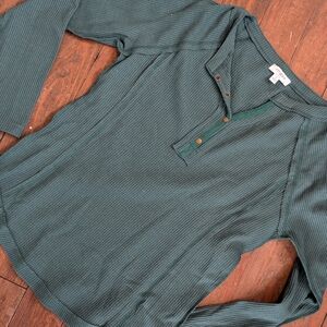 Umgee Forest Green Long Sleeve Top